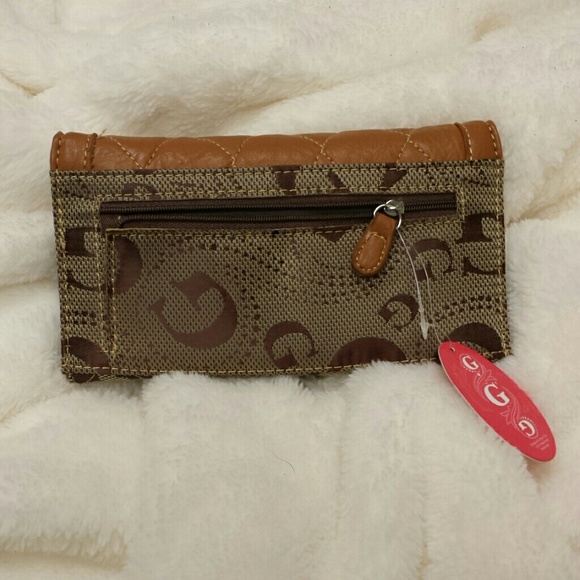Women's Tan G Wallet - Picture 2 of 4
