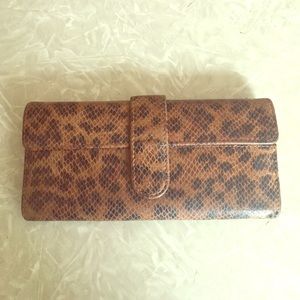 Hobo International Leopard Wallet