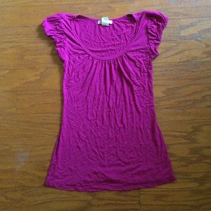 Fuschia blouse