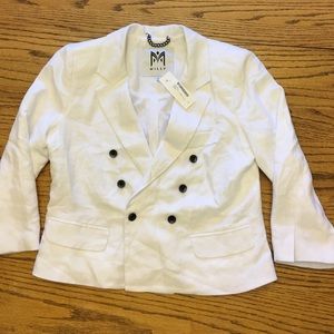 Molly Brand cropped sailor jacket