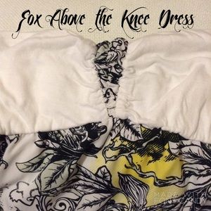 Fox above the knee summer dress.