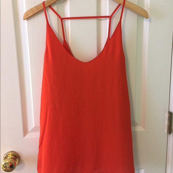 Orange Tank Top
