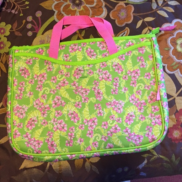 Lilly Pulitzer laptop sleeve