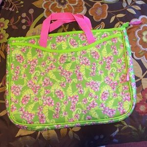 Lilly Pulitzer laptop sleeve