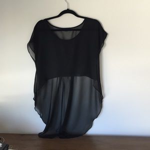 Sheer high low LF tank
