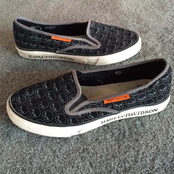 Harley davidson slip on shoes Clearance