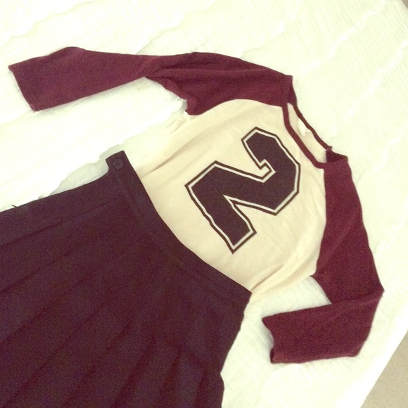 Varsity long sleeve top