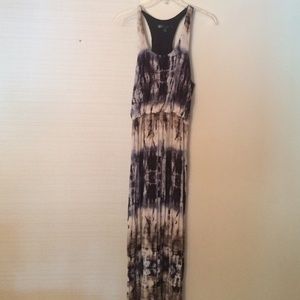 Maxi dress the dyed