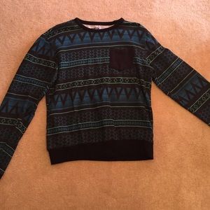 Men sweat shirt. Carbon. Size small