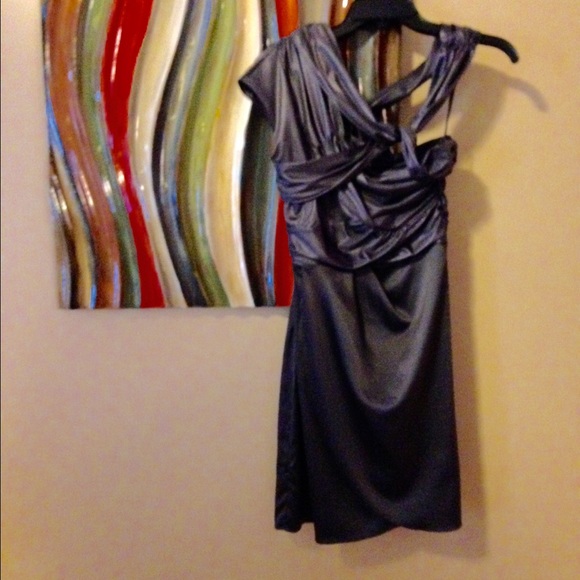 BCBGeneration Dresses & Skirts - 💃🏽HOT❗️BCBGeneration Sleek Gunmetal color Dress