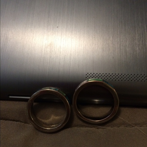 Silver stacking rings