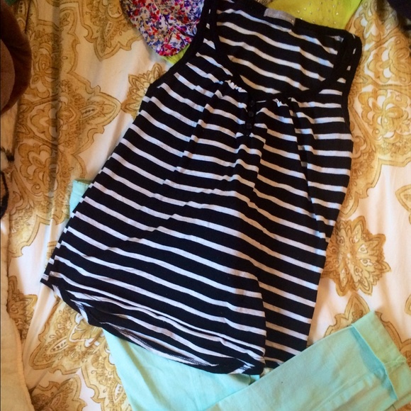 Striped cotton top small