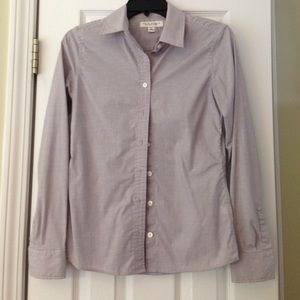 Banana Republic Lavender Button Down Shirt