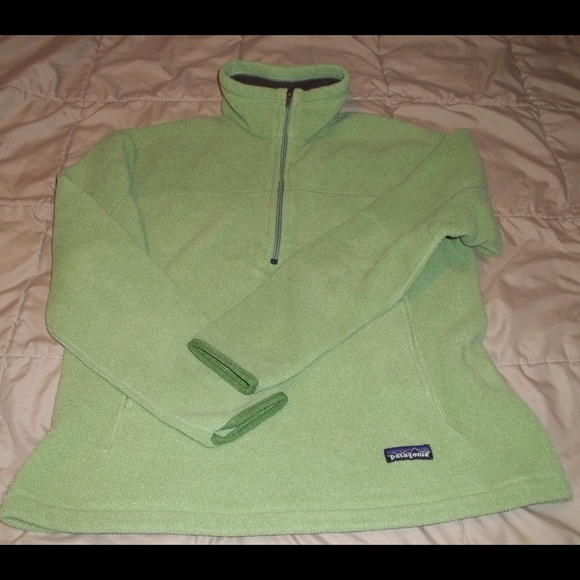 PATAGONIA VINTAGE SYNCHILLA HALF ZIP FLEECE LARGE