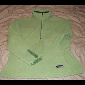 PATAGONIA VINTAGE SYNCHILLA HALF ZIP FLEECE LARGE