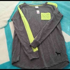 Vs pink long sleeve t