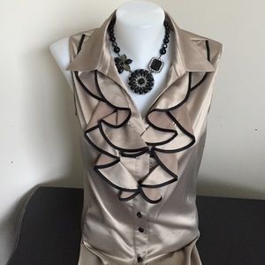 Brand new Tahari sleeveless blouse
