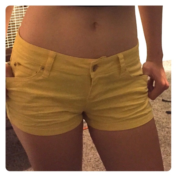 Yellow Shorts