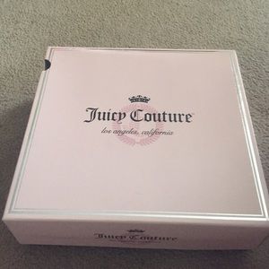 Juicy couture grey boots size 6. Never worn.