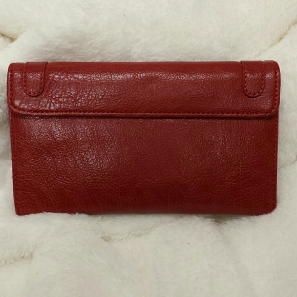 Women's Red Wallet - Picture 2 of 4