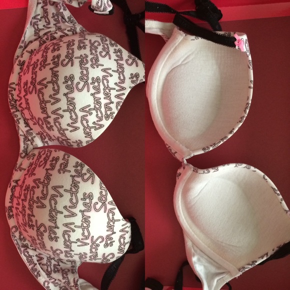 ❌SOLD❌3 Victoria's Secret bras 34B push-up padded - Picture 3 of 4