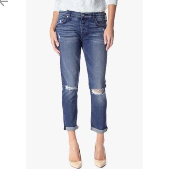 7 For All Mankind Josefina Boyfriend Jeans