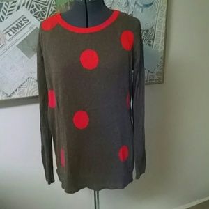 Brown Loft Tunic Sweater