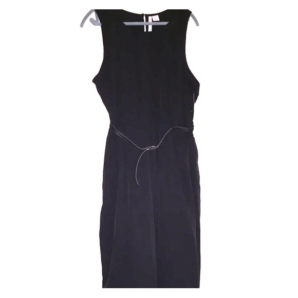 HOLD: Black Belted Jumpsuit Size XXL