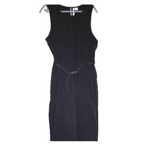 HOLD: Black Belted Jumpsuit Size XXL