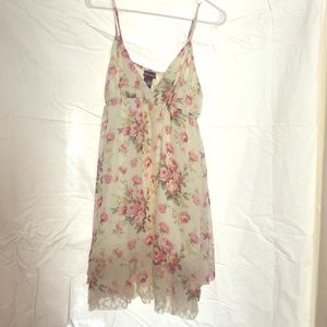 Champagne chiffon dress