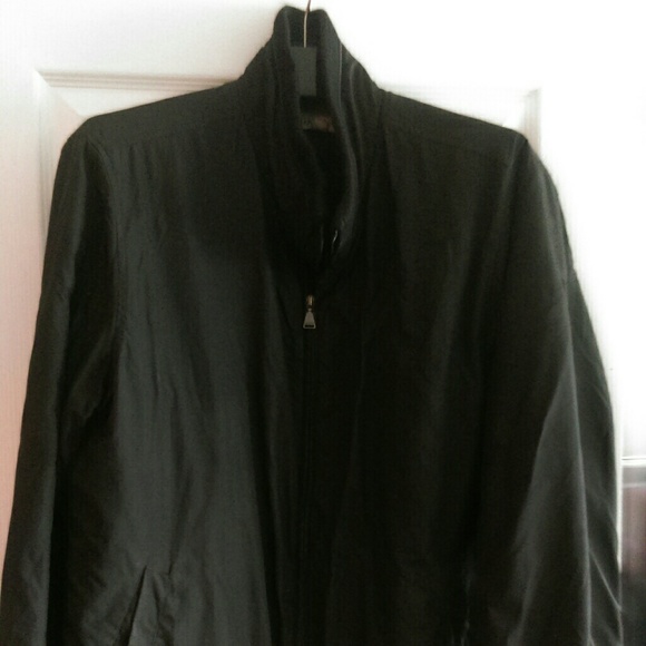 Used Rain Jacket by Calvin K. Black x large.