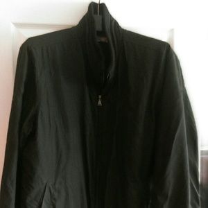 Used Rain Jacket by Calvin K. Black x large.