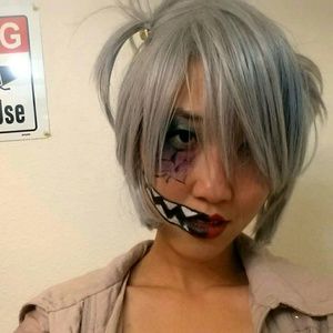 Clean Wig | Pale Lilac with Streaks Chalked In