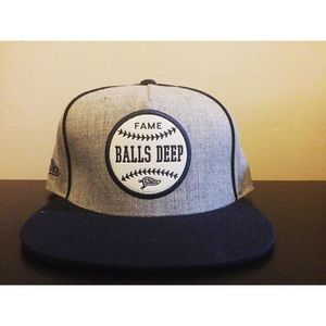 Hall Of Fame "Balls Deep" Snapback Hat