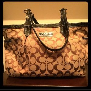 Authentic Coach Signature Handbag