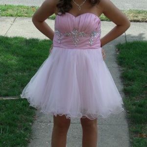 Pink Homecoming Dress