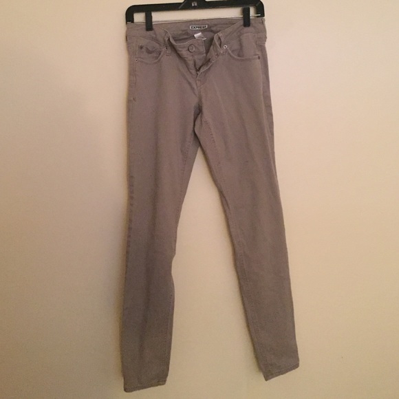 Express skinny khaki pants