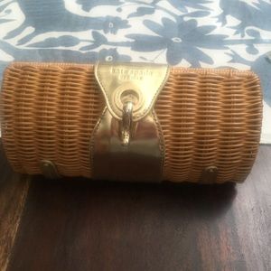 Kate Spade Tisbury Wicker Clutch