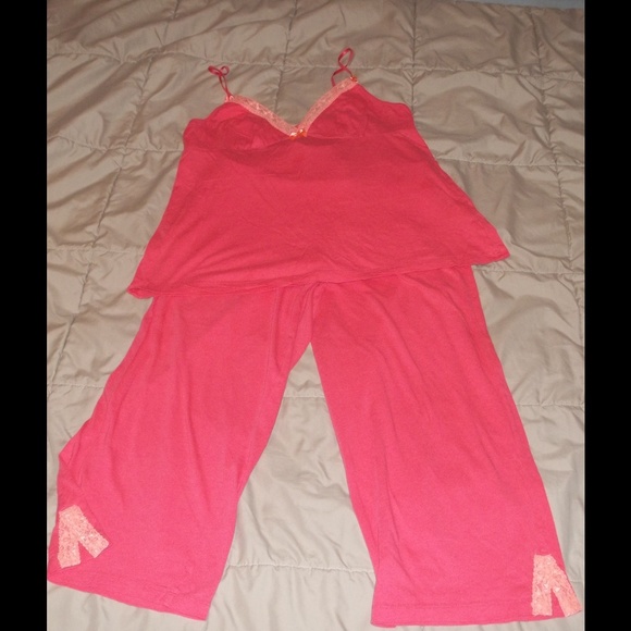 Lucy & Laurel 2 Piece PJ Pajama Cami Set Medium M