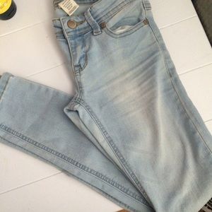 Light wash jeans