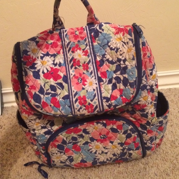 Vera Bradley Summer Cottage Backpack !