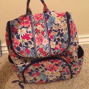 Vera Bradley Summer Cottage Backpack !