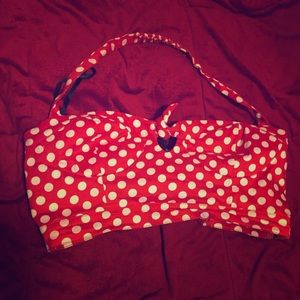 Pocka dot crop top