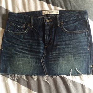 Abercrombie & Fitch Jean Skirt