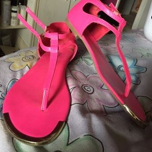 Madden Girl gladiator sandals.