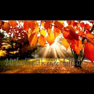 Fall fashion sale 20% off