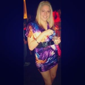 Multi- colored Dress.