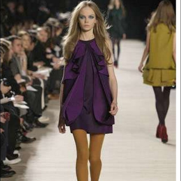 Proenza Schouler $3695 Silk Origami Dress💖HP💖 - Picture 3 of 4