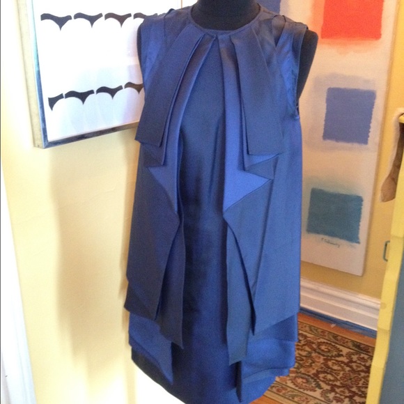 Proenza Schouler $3695 Silk Origami Dress💖HP💖 - Picture 4 of 4