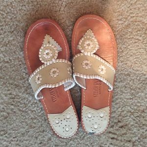 None/white Jack Rogers Knock-Offs